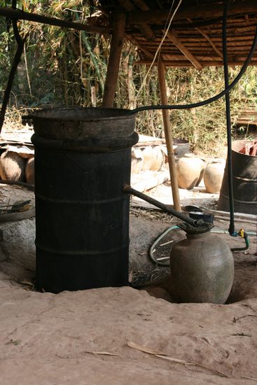 Lao Lao Reisschnapsbrennerei