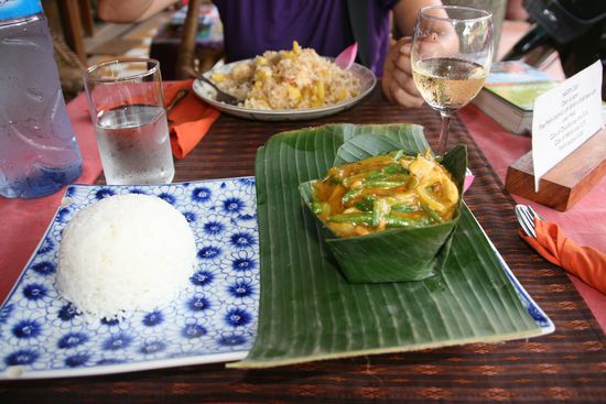Abendessen bei Khmer Family in Siem Reap