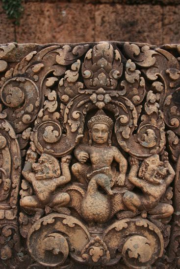Im Wat Banteay Srei