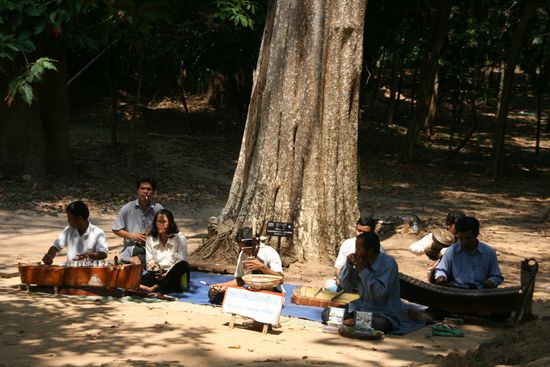 Khmer Musiker (Kriegsopfer)