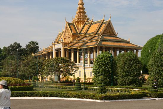 Koenigspalast in Phnom Penh
