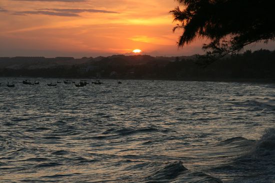 Sonnenuntergang am Suedchinesischem Meer