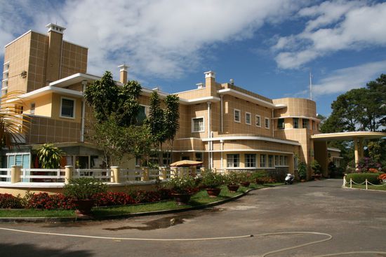 Sommerresidenz des letzten Kaisers von Vietnam ( Bao Dai )