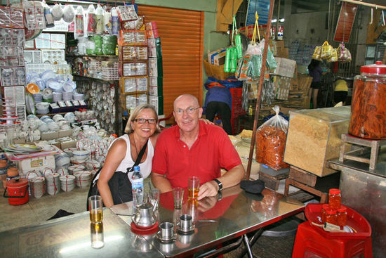 "Drop in Coffee" bei Mister Ty im Markt von Chalon