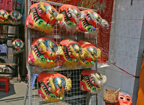 Chinesische Masken