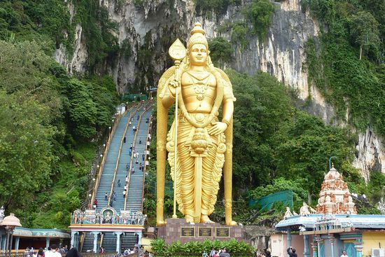 272 Stufen zu Batu Cave