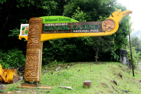 Eingang Nationalpark