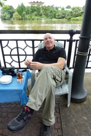 Teetime am Sarawak River