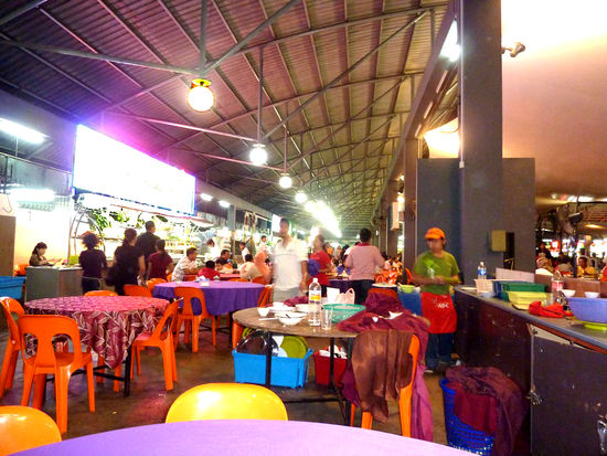 Top Spot, Fischrestaurant in der 6.Etage eines Parkhauses