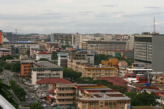 Über Kota Kinabalu