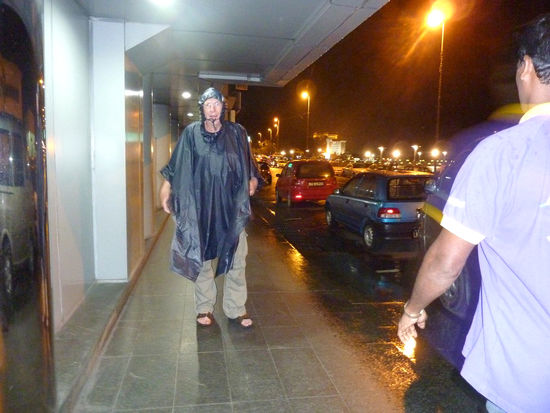 Auch in Brunei regnet es