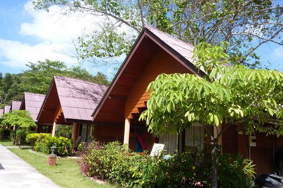 Etwas teurere Bungalows