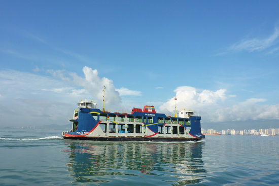 Fähre von Georgetown nach Butterworth