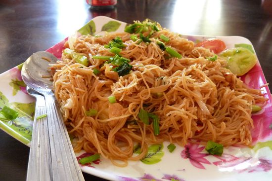 Gebratene Nudeln für 4,50 Ringgit