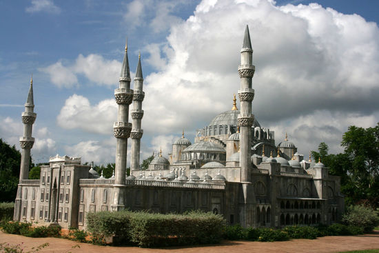Blaue Moschee in Miniatur