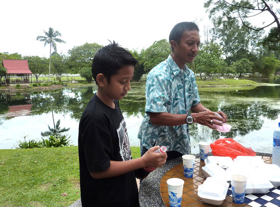 Picknick im Titiwangsa Park