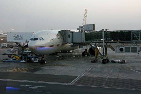 Fertig zum Boarding