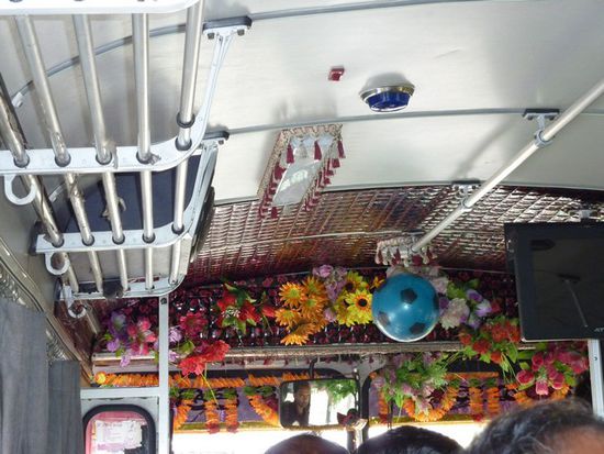 Im Bus nach Dalhousie