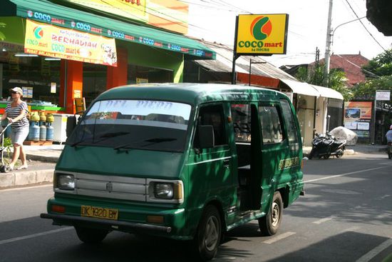Bemo - das Tuk Tuk von Bali