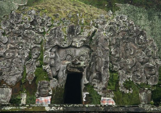 Elefantenhöle-Tempel in Goa Gajah
