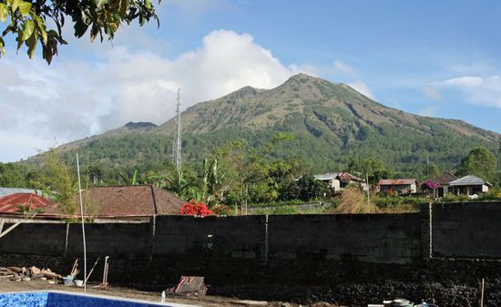 Blick auf den Gunung Batur vom Arlinas