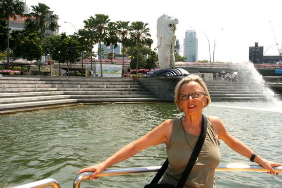 Elisabeth und Merlion