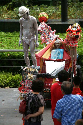 Kunst in der Orchad Road