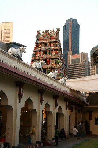 Auch Hindus haben ihren Platz in Chinatown