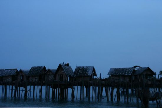 Kulisse für die Nightshow - Songs of the Sea