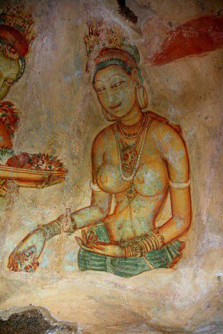 Die Wolkenmädchen von Sigiriya