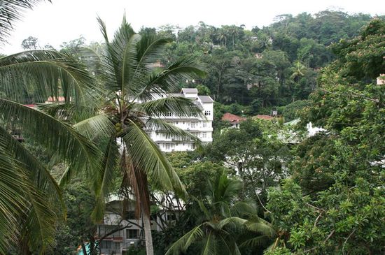 Blick aus unserem Zimmer