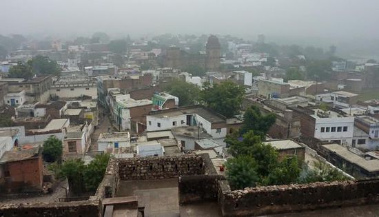 Blick auf Datia