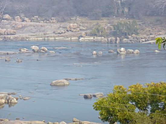 Blick auf den Betwa, mündet in den Ganges
