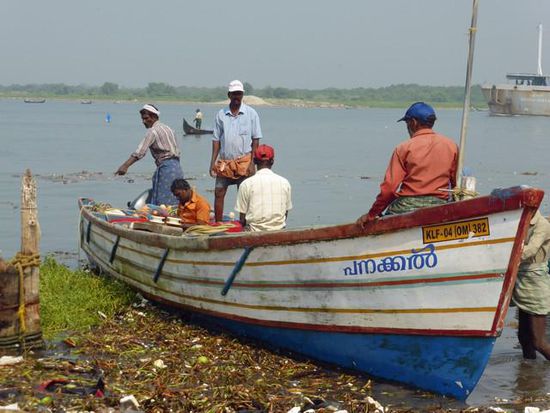 Zum Fischfang bereit