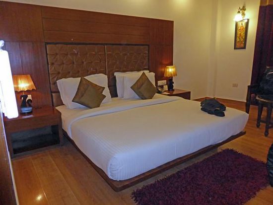 Im Hotel Anila in New Delhi