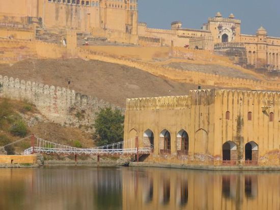 Letzter Blick auf das Amber Fort