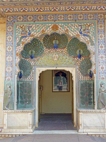 Im Stadtpalast von Jaipur