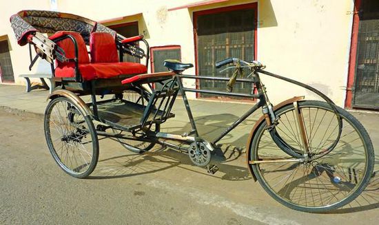 Eine Leicht-Riksha
