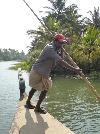 Bootsmann an der Stange