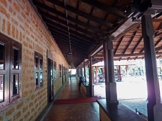 Flur im Hauptgebäude