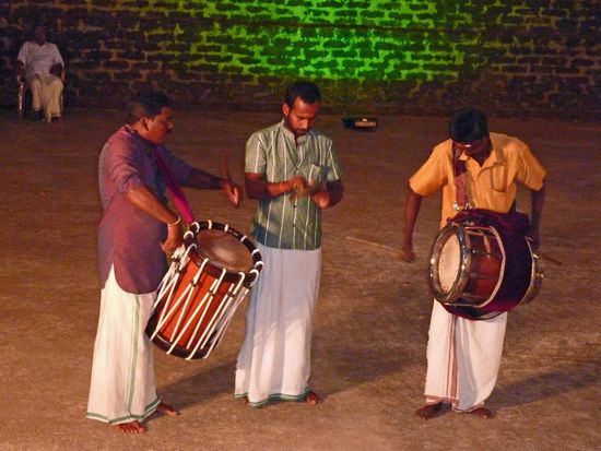 Letzten Montag wurde auch bei uns getrommelt