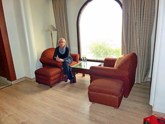 Tearoom in unserer Suite
