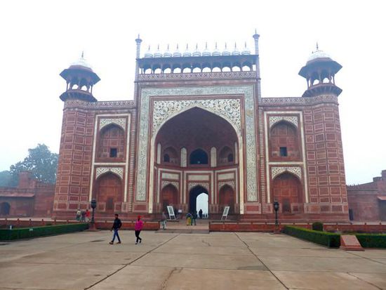 Tor zum Taj Mahal