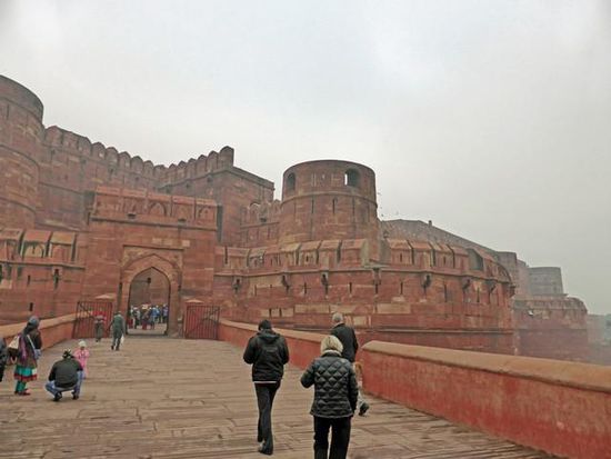 Fort Agra Mogulfestung aus 1565