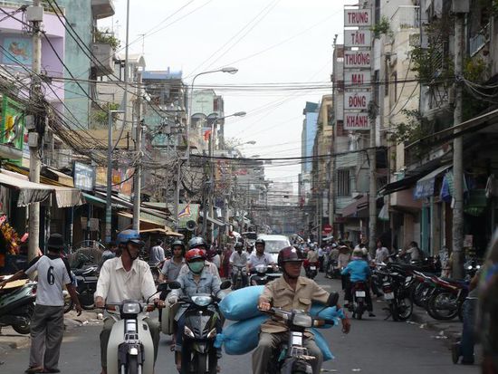 Cholon... gut, wobei es auch irgendwo anders in Saigon sein koennte