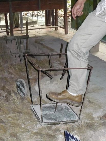 Eine von vielen versteckten Fallen