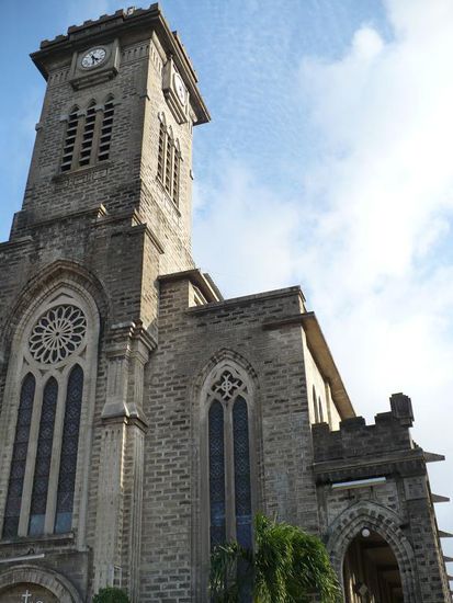 Die Kathedrale im franzoesisch-gothischem Stil