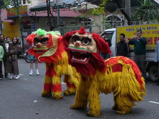 ... mit den bunten Loewen