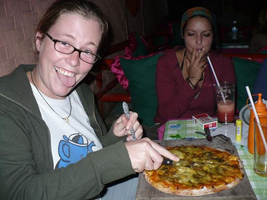 Die erste Happy Pizza! 