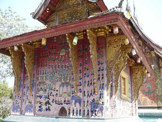 Ok, in einen Tempel hat Steffi sich "reingeschlichen" 